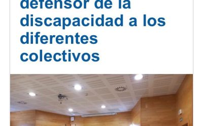 AFEMEN ALGECIRAS PARTICIPA EN LA PRESENTACIÓN DEL DEFENSOR DE LA DISCAPACIDAD
