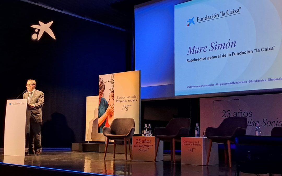 AFEMEN PARTICIPA EN LA CELEBRACIÓN DEL 25 ANIVERSARIO DE IMPULSO SOCIAL DE LA FUNDACIÓN LA CAIXA