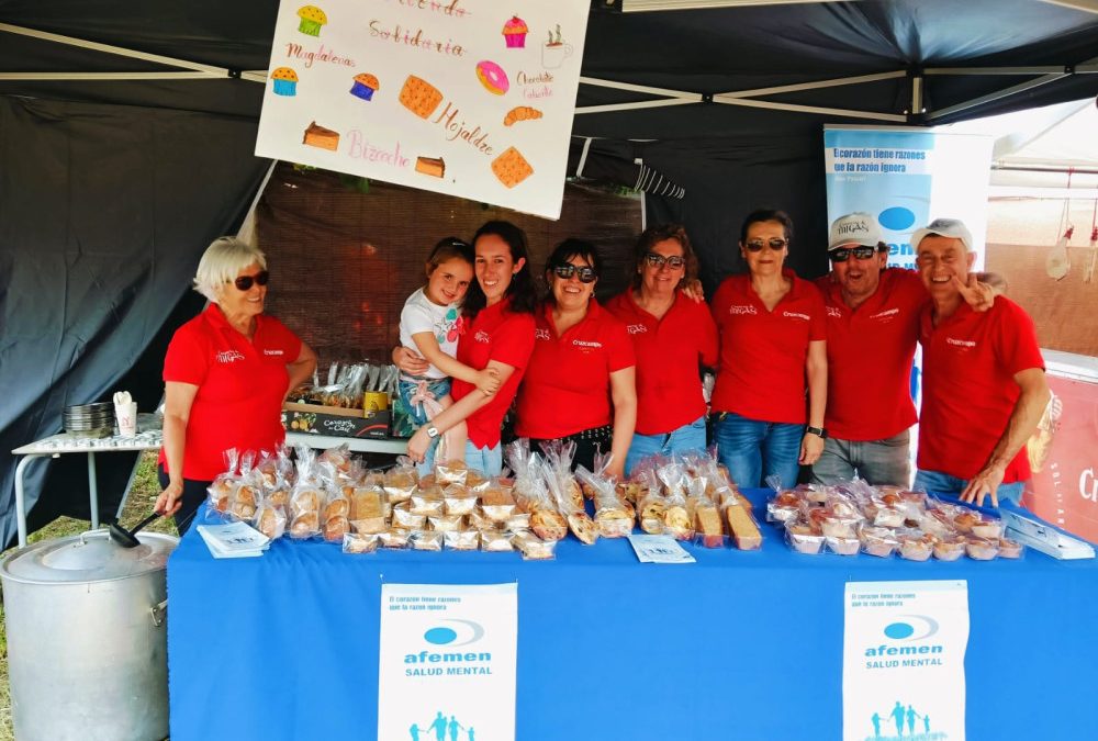 SOLIDARIDAD Y SABOR EN EL CONCURSO DE MIGAS: EL CLUB DE LECTURA DE COTO MULERA COLABORA CON AFEMEN UBRIQUE