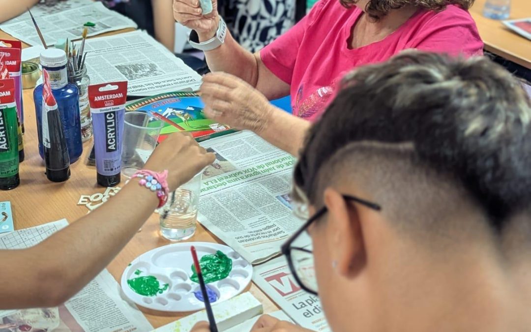 UN DÍA DE APRENDIZAJE COMPARTIDO EN AFEMEN CÁDIZ GRACIAS A LA VISITA DE ALENDOY