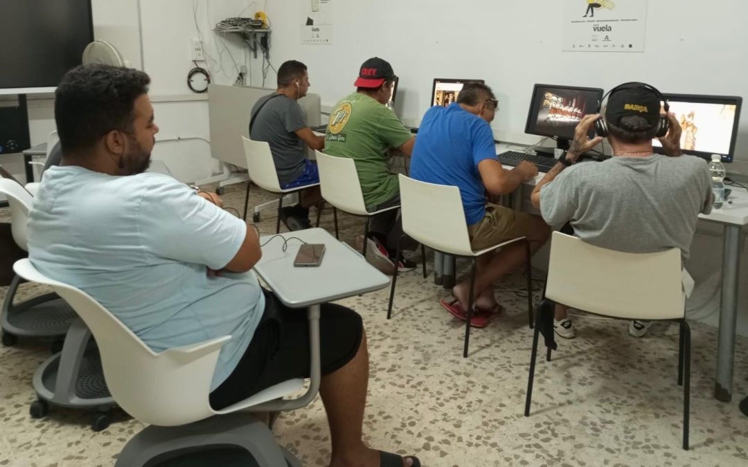 AFEMEN EL PUERTO IMPULSA LAS MAÑANAS DIGITALES EN EL AULA TIC DE NUEVA BAHÍA
