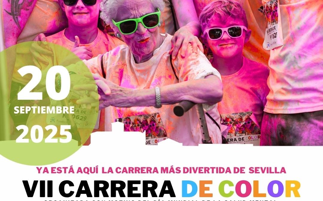 AFEMEN ANIMA A PARTICIPAR EN LA VII CARRERA DEL COLOR POR LA SALUD MENTAL