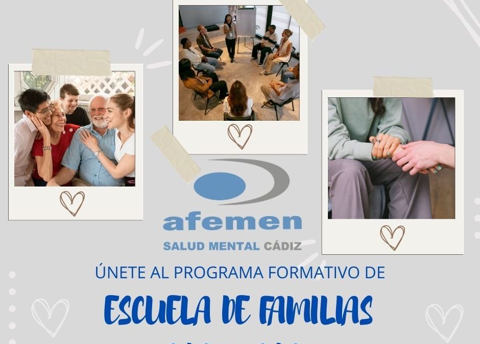 📢 ÚNETE A LA NUEVA EDICIÓN DE NUESTRO PROGRAMA FORMATIVO DE ESCUELA DE FAMILIAS!!