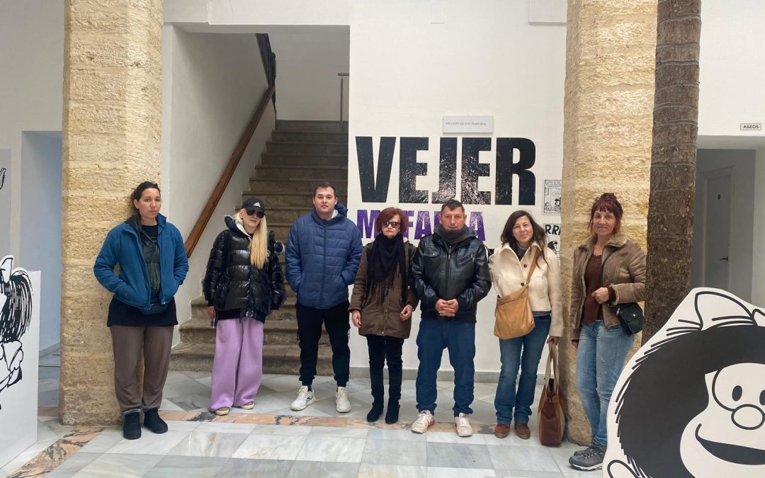 AFEMEN VEJER IMPULSA LA REFLEXIÓN SOBRE IGUALDAD Y SALUD MENTAL CON UNA VISITA A LA MUESTRA “MAFALDA EN FEMENINO”