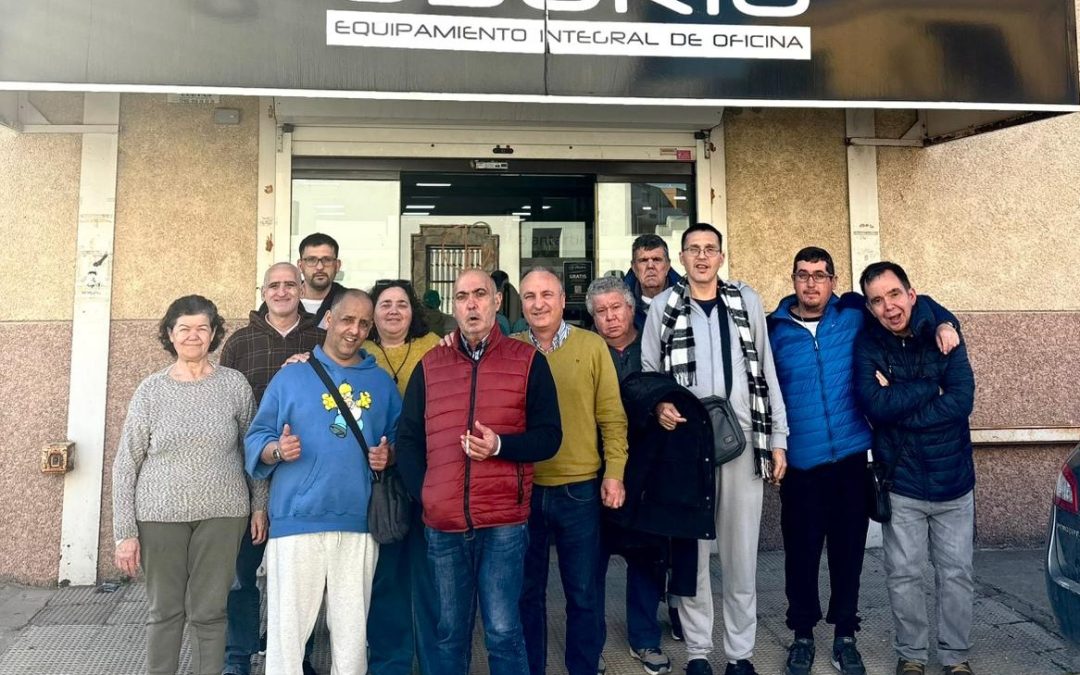 AFEMEN SANLÚCAR ENTREGA A LA EMPRESA OSORIO EL DISTINTIVO POR SU COMPROMISO CON LA DISCAPACIDAD