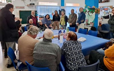 EL CONCEJAL DE SERVICIOS SOCIALES DE SANLÚCAR CONOCE DE PRIMERA MANO LA LABOR DE AFEMEN Y LAS NECESIDADES DE SU CENTRO SOCIAL