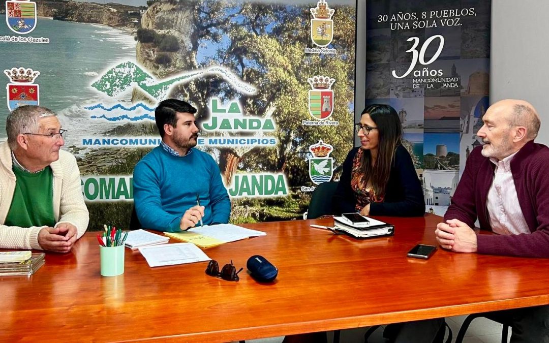 AFEMEN SE REÚNE CON LA MANCOMUNIDAD DE LA JANDA PARA SOLICITAR LA AMPLIACIÓN DE SU COLABORACIÓN