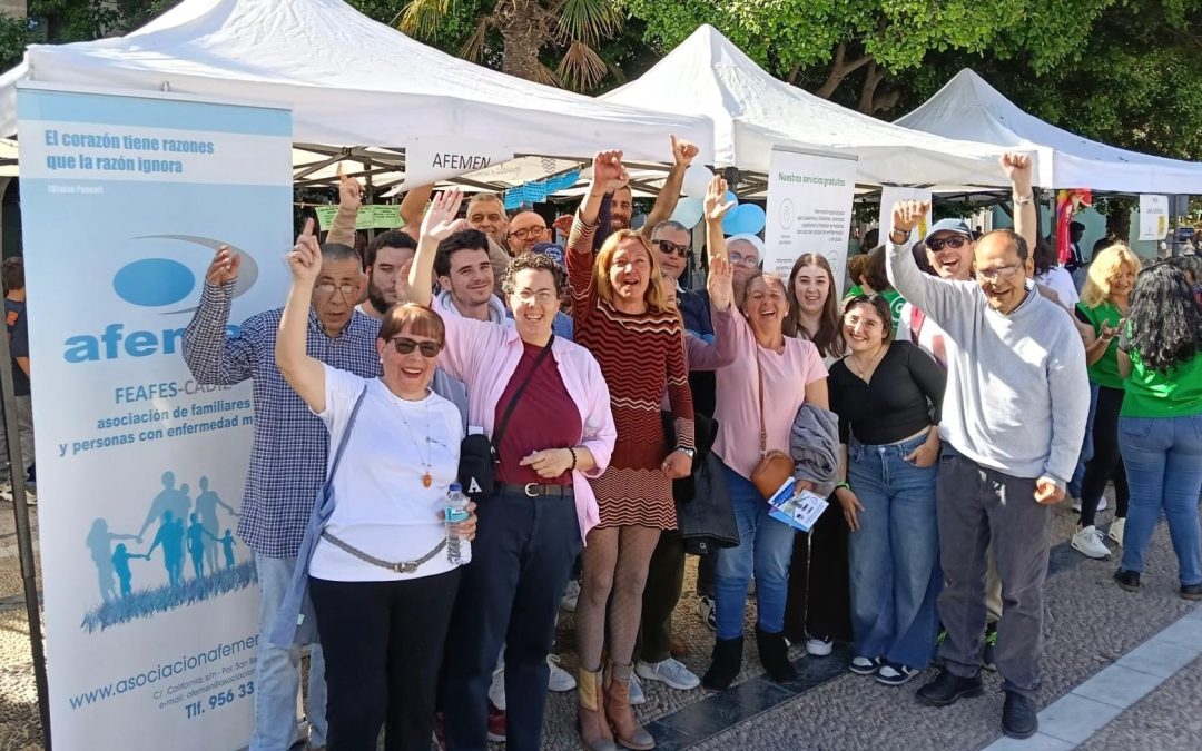 AFEMEN, PRESENTE EN LA FERIA DE LA SALUD DE JEREZ