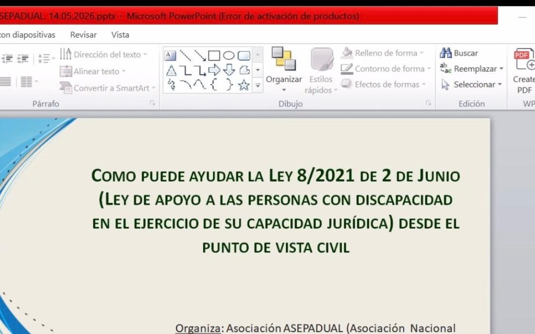 PROFESIONALES DE AFEMEN ASISTEN AL TALLER SOBRE DEPENDENCIA Y CAPACIDAD JURÍDICA