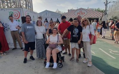 AFEMEN ALGECIRAS DISFRUTA EN LA FERIA DE LA CIUDAD
