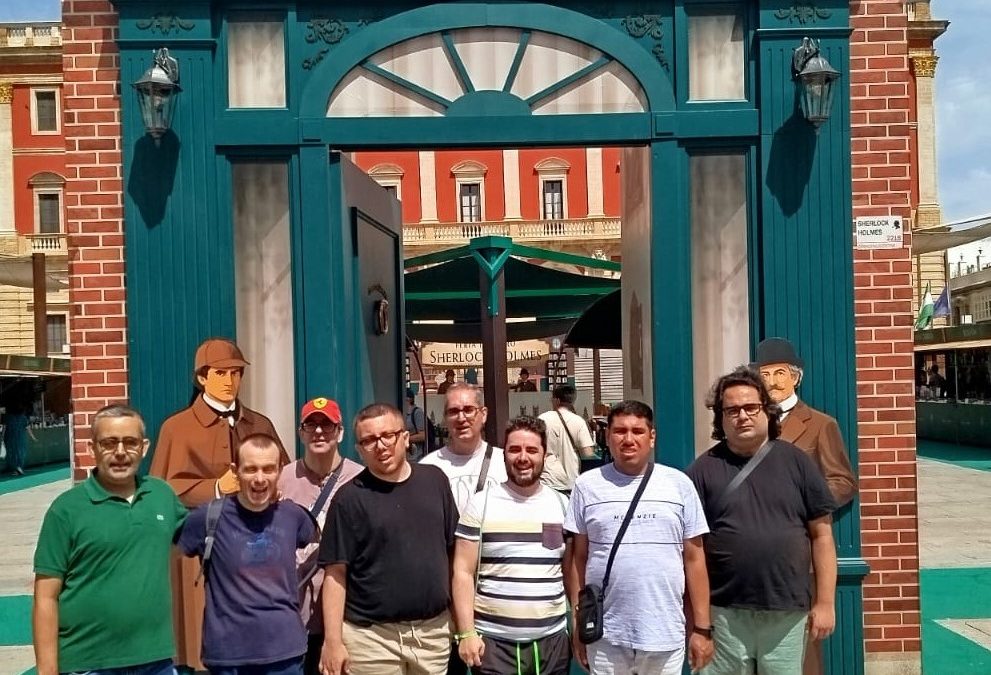 AFEMEN SAN FERNANDO VISITA LA FERIA DEL LIBRO DEDICADA A SHERLOCK HOLMES