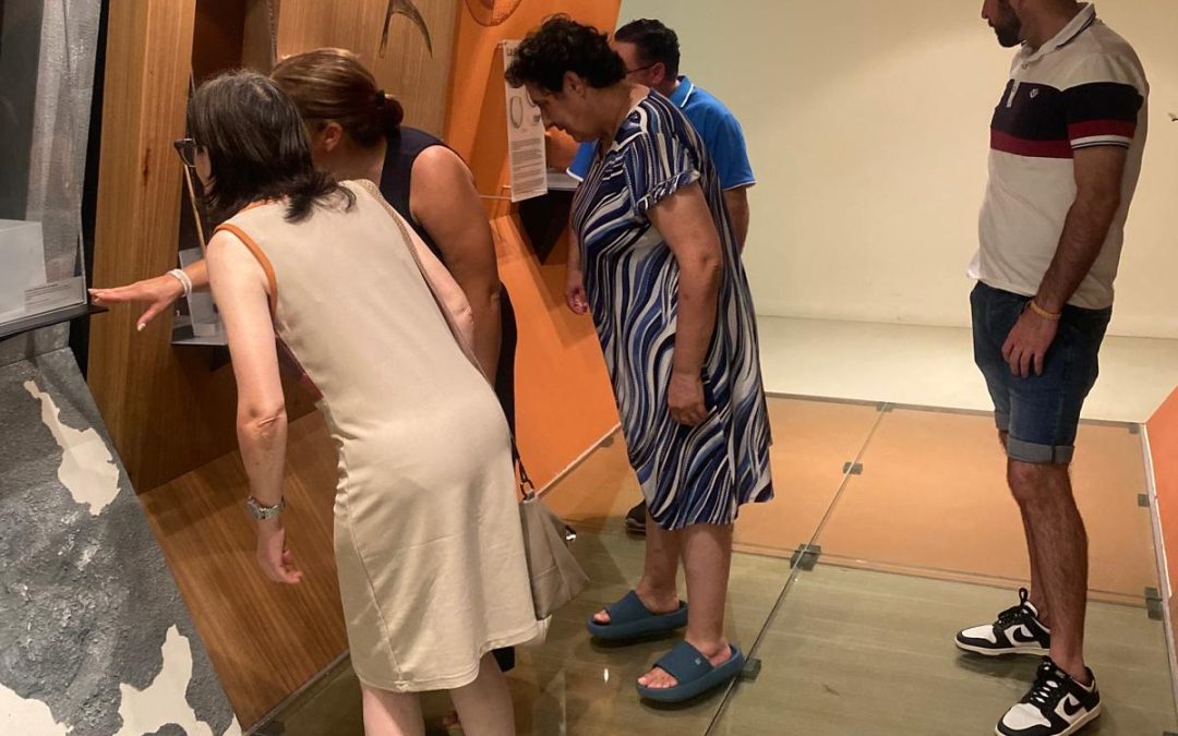 AFEMEN VEJER VISITA EL MUSEO DE ARQUEOLOGÍA DE BENALUP