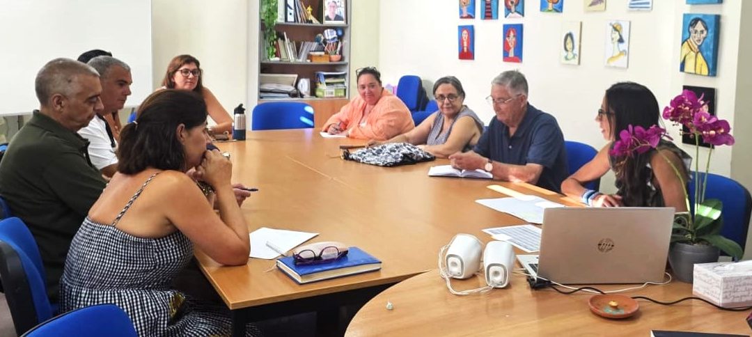EN VERANO, AFEMEN NO PARA, PRIMERA REUNIÓN DE LA  JUNTA DIRECTIVA CON LA NUEVA ESTRUCTURA TÉCNICA